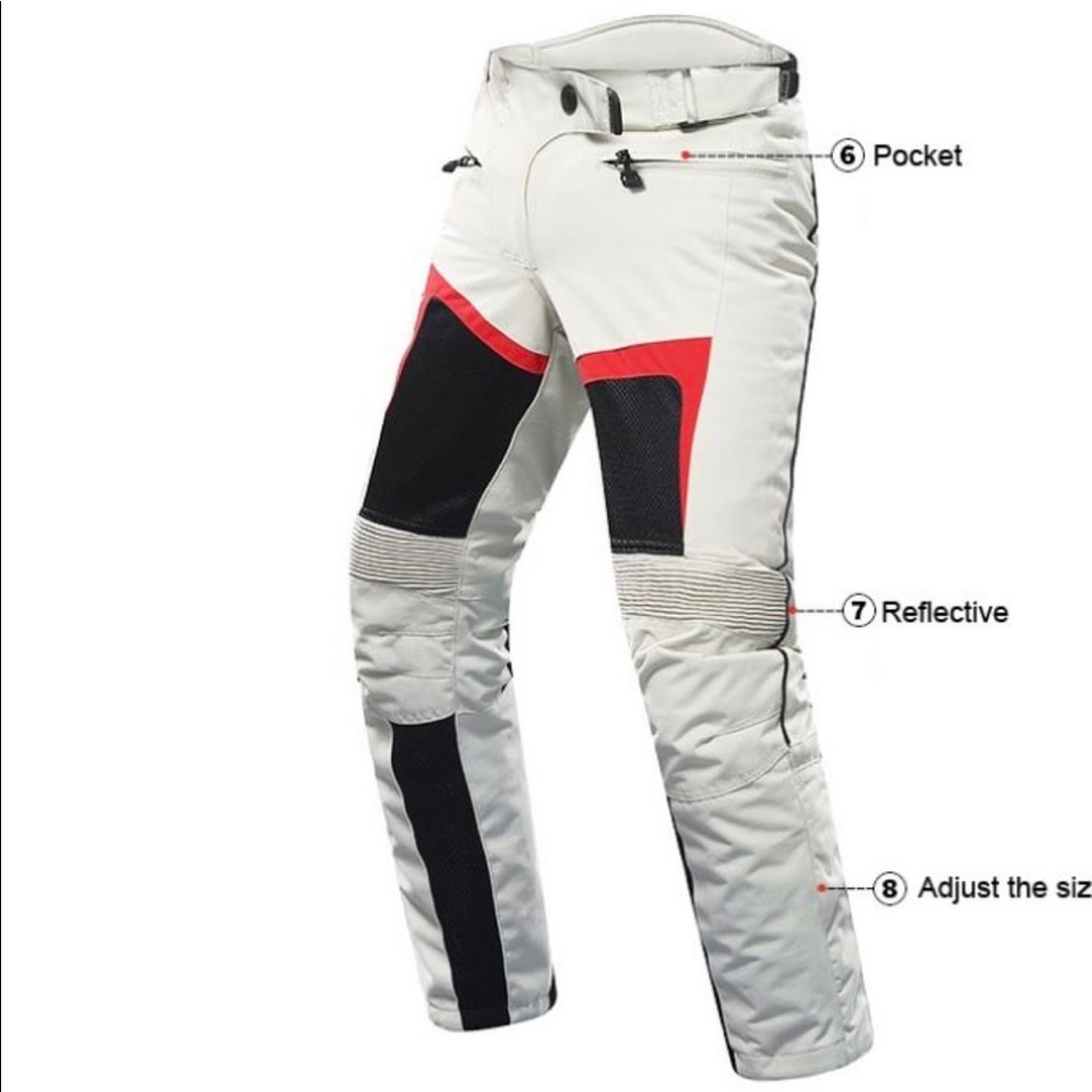 DUHAN Motorcycle Female and male  Motocross  Summer Armor Racing Pants